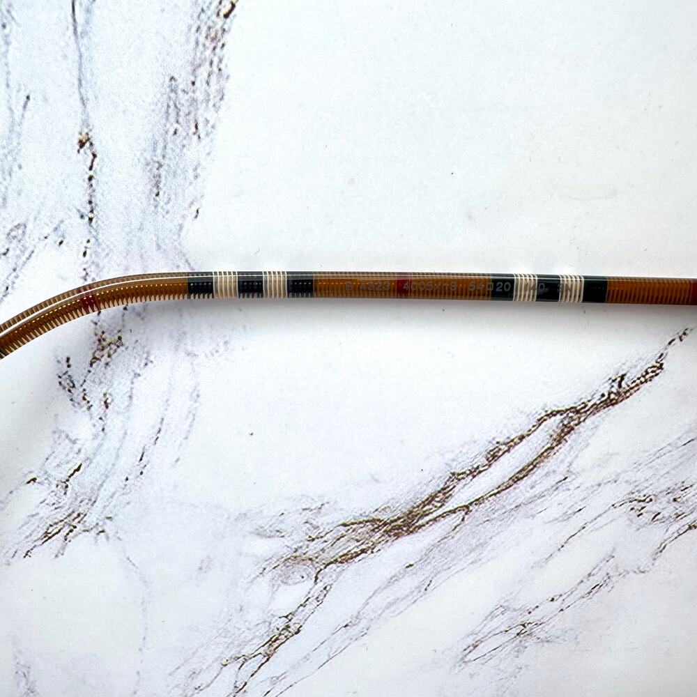 New Burberry Sunglasses Brown Check Square Frames Gradient Lens w/ Case BURBERRY - Picture 8 of 16